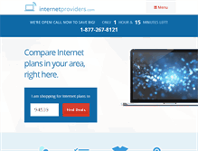 Tablet Screenshot of internetproviders.com